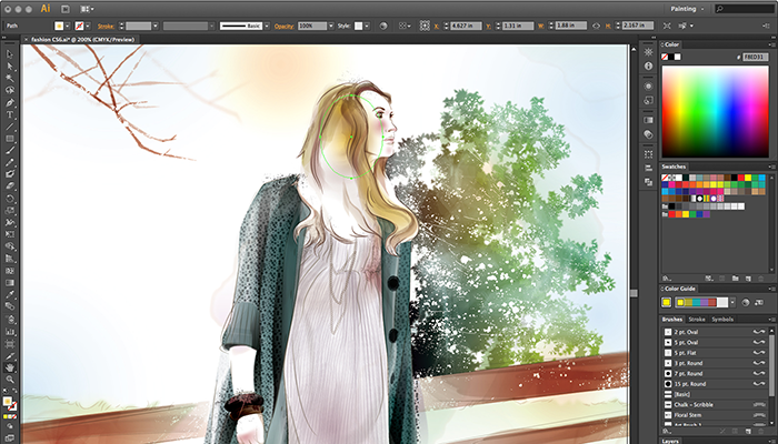 Adobe Illustrator CC screenshot