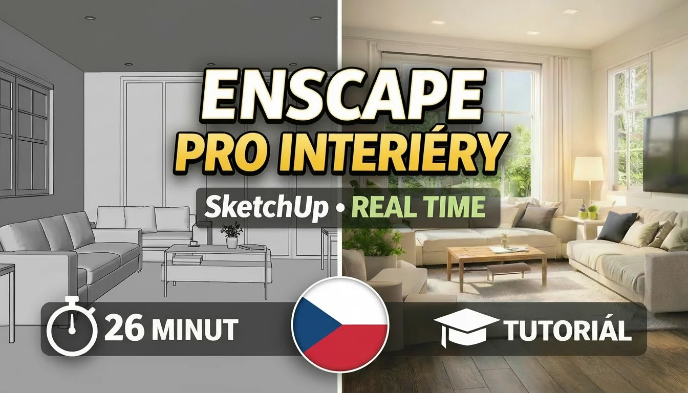 Chaos Enscape pro interiérový design