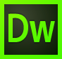 Adobe Dreamweaver CC logo