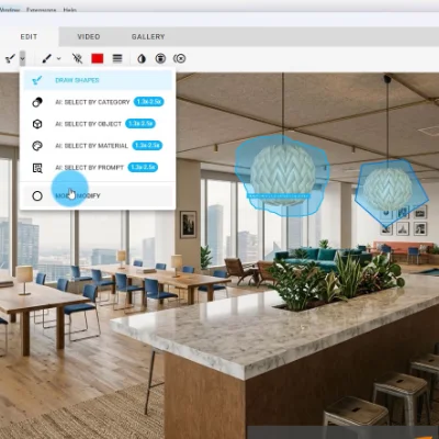Chaos Veras AI ve SketchUpu - webinář